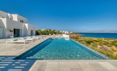 Luxury Seafront Villa in Paros, Greece